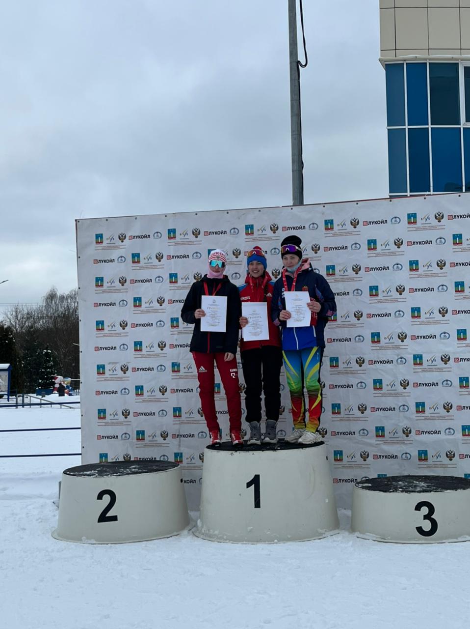 Поздравляем Польянову Евгению с победой в Чемпионате Московской области по лыжным гонкам среди юниоров!!!